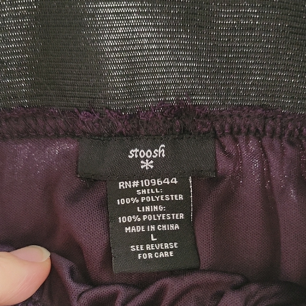 Stoosh Purple Rosette Mini Skirt - Picture 2 of 4